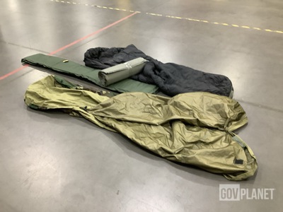(9) Sleeping Bags, (32) Self-Inflating Sleeping Mats & Assorted Items