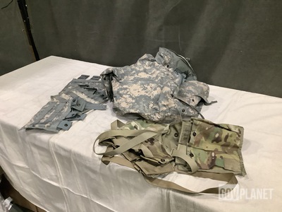 (93) Bandoleer Ammunition Pouches, (51) M4 Three Mag Pouches & Assorted Items