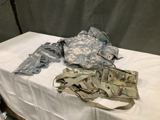 (93) Bandoleer Ammunition Pouches, (51) M4 Three Mag Pouches & Assorted Items