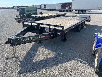 2025 East Texas 21 ft T/A Remorque pour équipement
