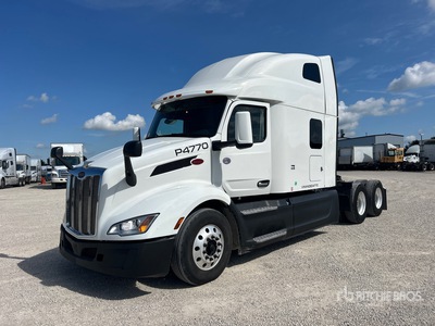 2022 Peterbilt 579 6x4 Cabeza Tractora Cabina Dormitorio