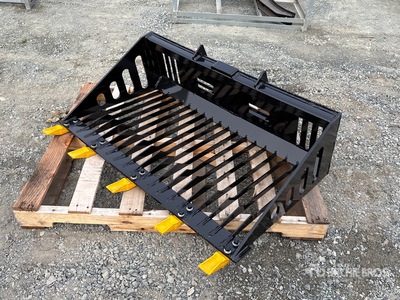2026 GIYI GY-RB44 42 in Skeleton Mini Skid Steer Bucket (Unused)