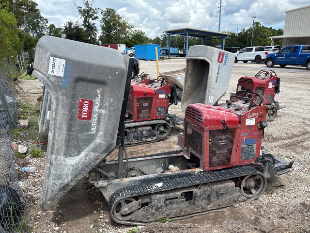 2018 Toro MBTX-2500 Stand-On Crawler Concrete Buggy 2018 Toro MBTX-2500 Stand-On Crawler Concrete Buggy