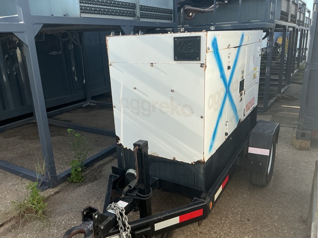 Multiquip Whisperwatt DCA-25SSIU4F 20 kW Mobile Generator Set