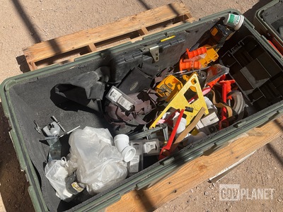 Assorted Tools & Supplies w/Storage Cases