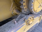 Undercarriage with Aste dei perni di articolazione