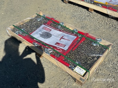 Quantity of (5) 2026 Suihe BC-5400 5400 lb Ratchet Binders & (10) 20 ft Chains (Unused)
