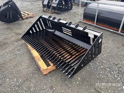 2026 GIYI GY-RB66N 66 in Skeleton Skid Steer Bucket (Unused)