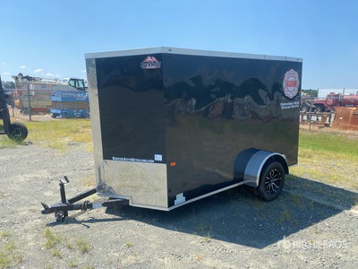 2023 Rock Solid 10 Ft 10 ft S/A Gesloten aanhangwagen