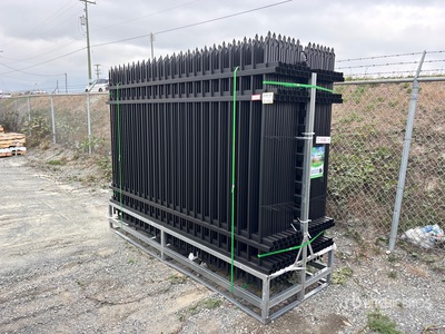Quantity of (30) 2026 Suihe NF-X-30-4 10 ft x 6 ft 6 in Powder Coated سياج (Unused)
