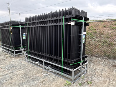 Quantity of (30) 2026 Suihe NF-X-30-4 10 ft x 6 ft 6 in Powder Coated سياج (Unused)