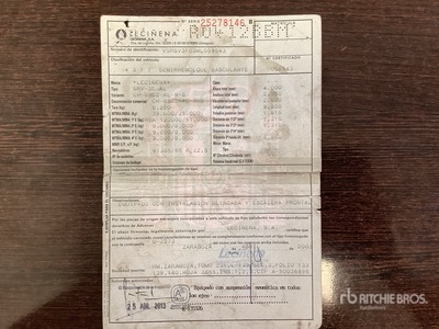2003 Lecinena CH 8902 AL N S Remolque banera