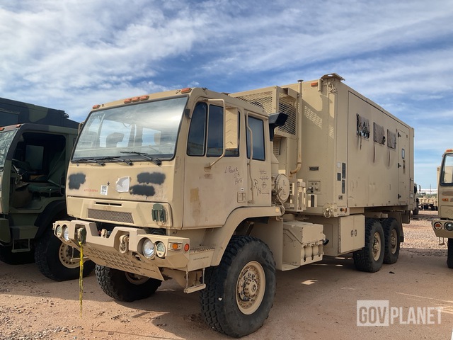 2007 Stewart & Stevenson M1087A1 MTV 6x6 Van Truck