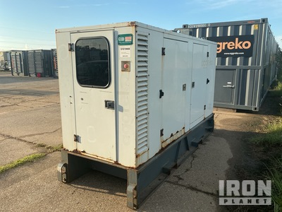 Aggreko Mfg 155 kW Skid-Mounted Generator Set (Inoperable)