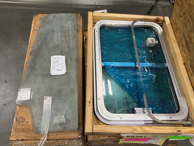 (9) Rear Left-Side Glasses & (3) Marine Windows