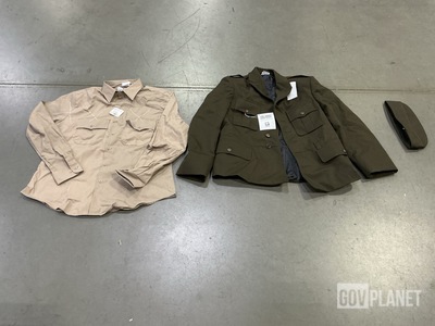 (3) Men’s Coats, (19) Men’s Shirts & (1) Garrison Cap
