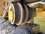 Undercarriage with Left Carrier Rollers