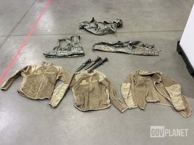 (36) Jackets, (33) Fighting Load Carriers & Assorted Items
