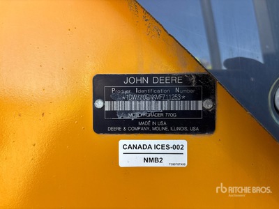 2021 John Deere 770G Motor Grader