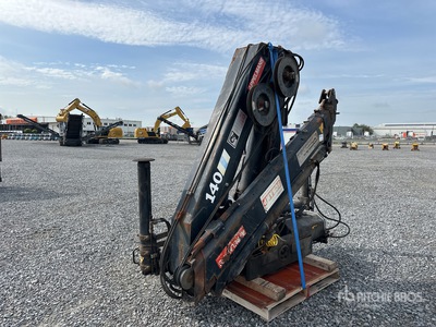 1990 Hiab 140 Crane Attachment For Truck