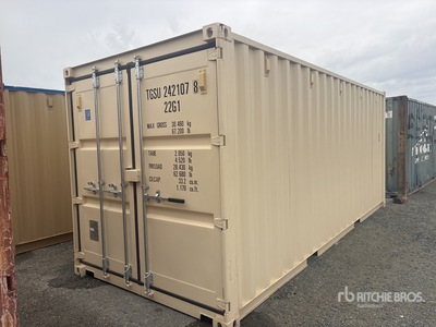 20 ft Roll Up Door コンテナ機械 (Unused)