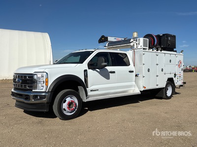 2023 Ford F-550 XLT 4x4 Crew Cab Service Truck
