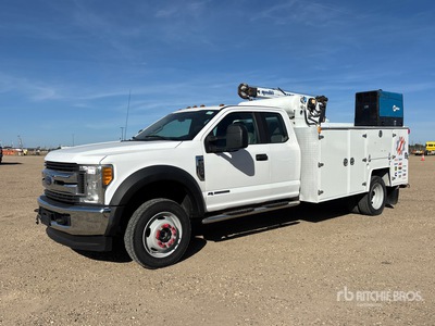 2018 Ford F-550 XL 4x4 Crew Cab Service Truck