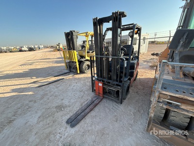 2019 Toyota 8FGU15 2500 lb Pneumatic Tire Montacargas