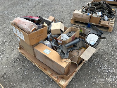 Quantity of Assorted Headlights, Mirror Brackets/Mirrors