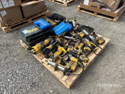 Quantity of Assorted Dewalt Power Tools