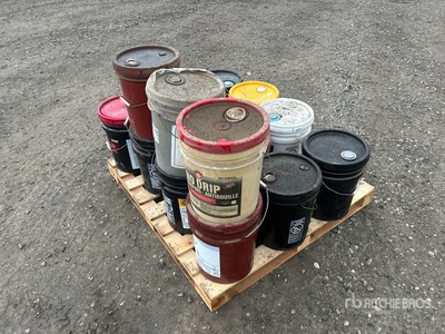 Assorted Fluid Pails