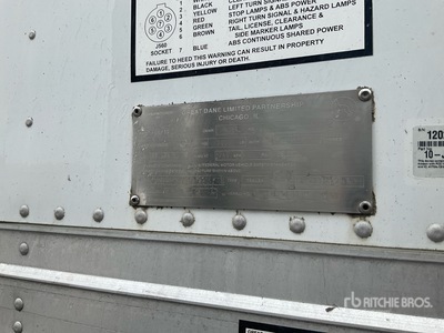 2011 Great Dane 53 ft T/A Van Trailer