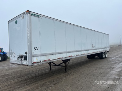 2011 Great Dane 53 ft x 102 in T/A Van Trailer