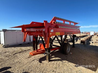 2026 MFGSTAR EH15T 39 ft x 7 ft Portable Telescopic Loading Ramp (Unused)