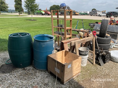 Tires and Assorted Woodshop Items