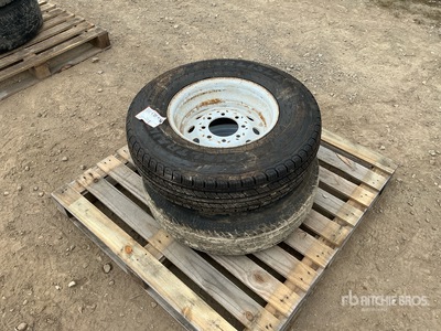 Quantity of (2) 235/80R16 Tires