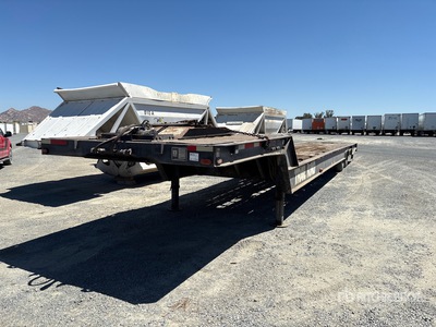 1985 Trail King 45 ft T/A Flatbed Trailer