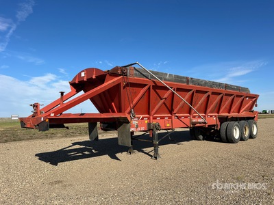 1988 Trout River 42 ft Tri/A Live Bottom Trailer