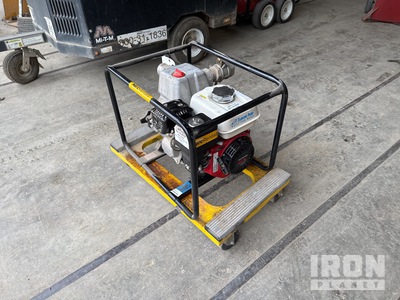 2022 Tsurumi EPT3-50HA Skid-Mounted Water Pump