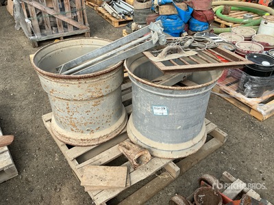 Quantity of (2) Steel Rim