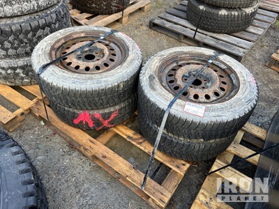 Quantity of (4) Brigestone Blizzak 225/65R17 Tires