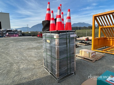 Quantity of (250) 2026 Suihe TC-250 Cônes d'autoroute (Unused)