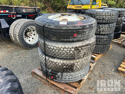 Quantity of Mixed 11R24.5 Tires
