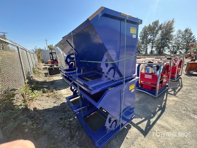 Quantity of (4) 2026 Suihe N-1CY-4 1 cyd Self-Dumping Hopper (Unused)