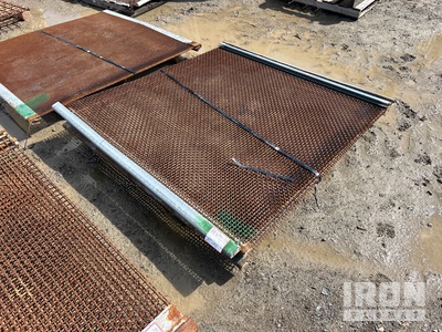 Quantity of (3) Pallets of 1/2 in x 60 in width x 62 in long Screen