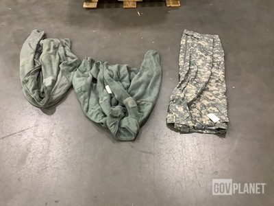 (2) Pairs of Cold Weather Trousers, (8) Cold Weather Jackets & Assorted Items