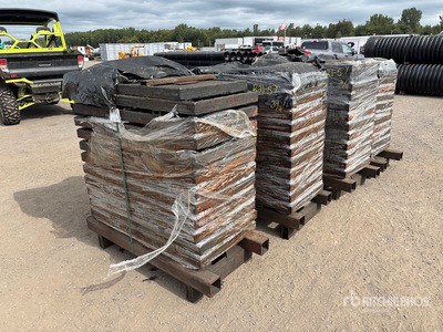 Quantity of (4) Various Concrete Block / Paver Molds