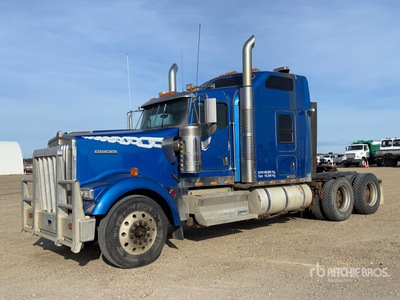 2015 Kenworth W900 6x4 T/A Sleeper Truck Tractor