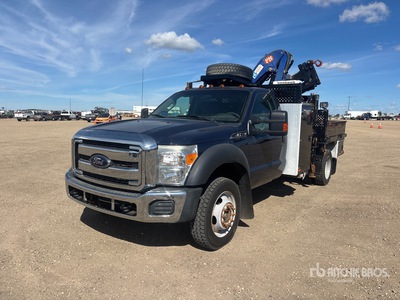 2012 PM Series 8 Knuckle Boom on 2012 Ford F-550 XLT 4x4 Boom Truck
