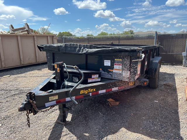 2024 (unverified) Big Tex 14LP14BK6SIRPD 15 ft Dump Utility Trailer